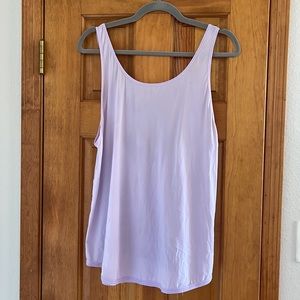 🍋 Lululemon Light Purple Lightweight Running Tank Top Size 8